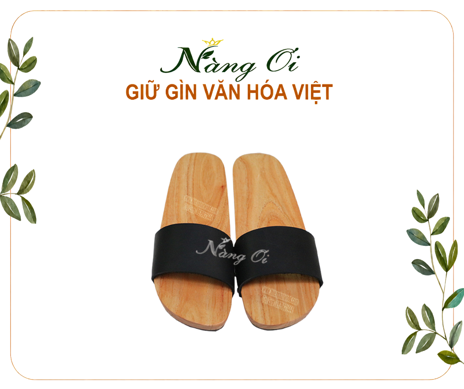 guốc gỗ phù hợp cho cả nam lẫn nữ muốn theo phong cách xưa